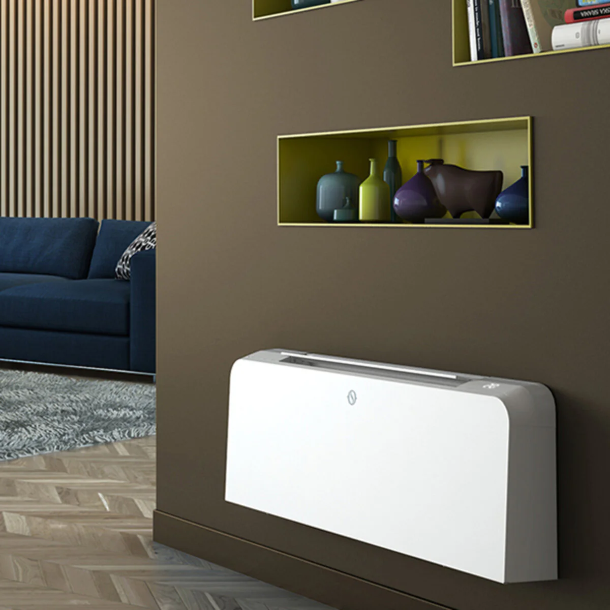 Olimpia Splendid BI2 WALL SLW inverter fan coil 400 dc kW 1,55 - 1,01 + tr command and remote control - Image 3